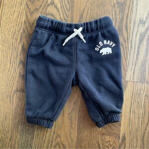 Old Navy Sweatpants, 0-3 Months
